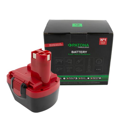PATONA Premium Battery f. Bosch BAT043 Exact 8 12 700 GDR 12 V GDS 14.4V-LI, PATONA 6117 4055655182706