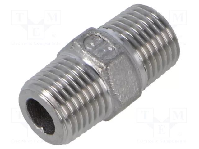 Splice terminal: nipple; male-male; max.10.5bar; Thread: G 1/8" GEBO 6280-018
