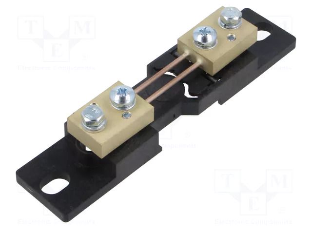 Current shunt; 20A; Class: 0.2; 50mV; for DIN rail mounting LUMEL B4-05020A0A01A1M0