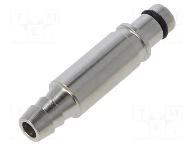 Contact; male; CX; brass; nickel plated; pipe ID Ø6mm; straight ILME CX6.0MPM