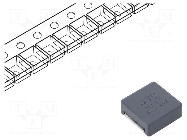 Inductor: wire; SMD; 47uH; ±20%; M; 17.6x16.9x6.7mm JANTEK JRPI1707M-470M