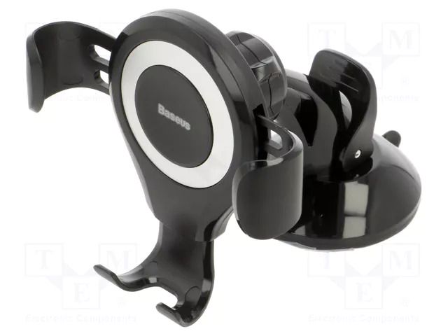 Car holder; black,silver; for dashboard,for windscreen BASEUS SUYL-XP0S