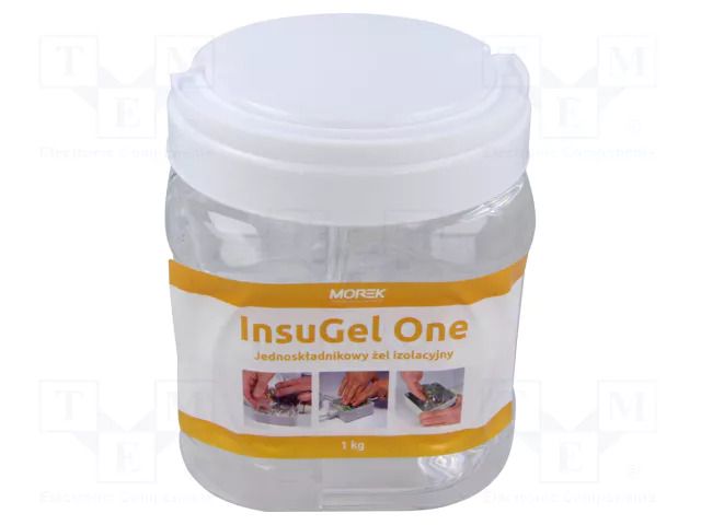 Silicone encapsulating compound; -60÷200°C; 23kV/mm; 1kg MOREK MBG0001G24