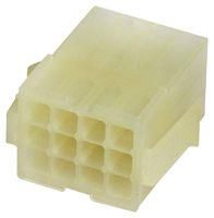 HOUSING, RECEPTACLE, 3 ROW, 12WAY, NYLON 172333-1