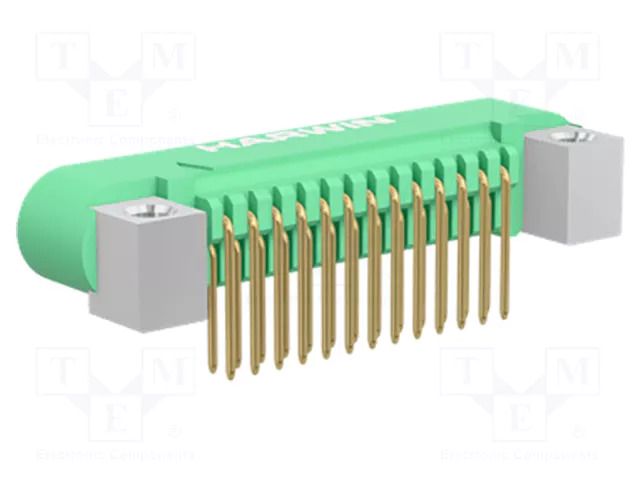 Connector: wire-wire/PCB; socket; male; PIN: 26; Gecko; 2A; 450V HARWIN G125-MH12605M4P