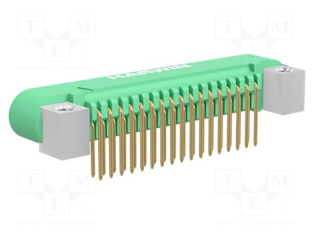 Connector: wire-wire/PCB; socket; male; PIN: 34; Gecko; 2A; 450V HARWIN G125-MH13405M4P