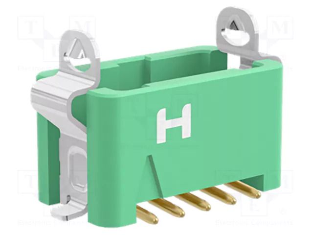 Connector: wire-wire/PCB; socket; male; PIN: 10; Gecko; 2A; 450V HARWIN G125-MS11005L3P