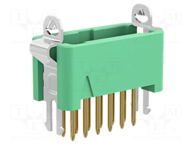 Connector: wire-wire/PCB; socket; male; PIN: 12; Gecko; 2A; 450V HARWIN G125-MV11205L1P