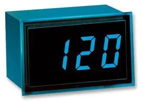 VOLTMETER, LED, BLUE, 2-WIRE, AC DMS-20PC-1-LM-B-C