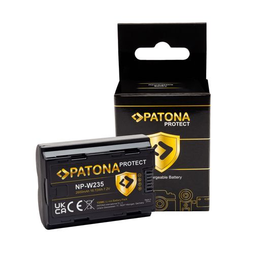 PATONA PROTECT Battery f. Fuji FinePix NP-W235 XT-4 XT4, PATONA 13395 4055655222303