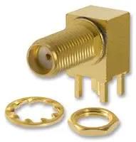 RF COAXIAL, SMA, RIGHT ANGLE JACK, 50OHM 142-0701-501