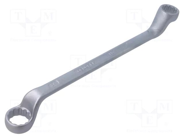 Wrench; box,bent; 22mm,24mm; Overall len: 307mm; tool steel GEDORE GEDORE-6018100