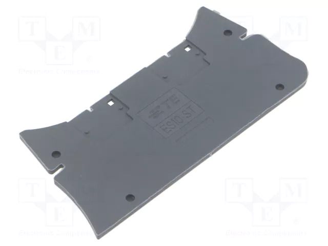 End piece; Entrelec; dark grey TE Connectivity 1SNK508910R0000