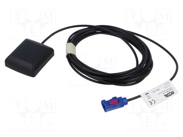 Antenna; automotive,inner,external; GNSS; Fakra,SMA (m),SMB (f) MTA 7757006