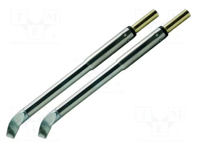 Tip; cutting,bent; 3.2mm; 413°C; for hot tweezers; 2pcs. METCAL PTC-7FB1235R