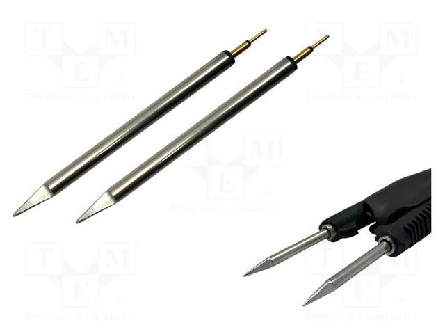 Tip; cutting; 1mm; 421°C; for hot tweezers; 2pcs; SmartHeat® METCAL TFP-BLP1