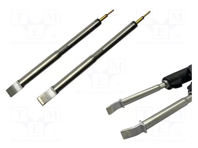 Tip; cutting; 6.35mm; 366°C; for hot tweezers; 2pcs; SmartHeat® METCAL TTP-BLH40