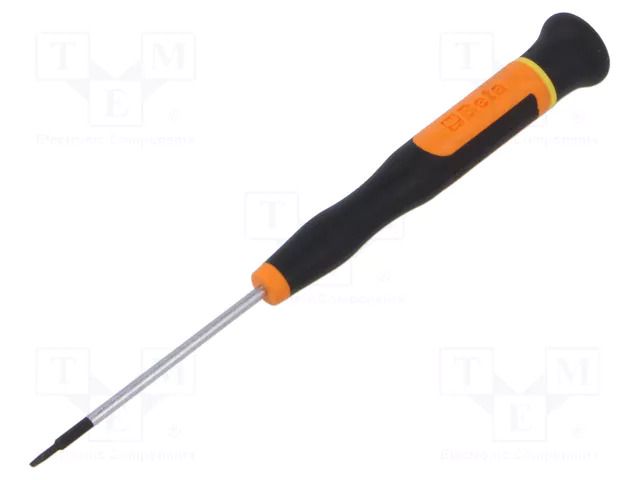 Screwdriver; precision; slot; 1.5x0.23mm; Blade length: 60mm BETA BE1257LP/0.23X1.5