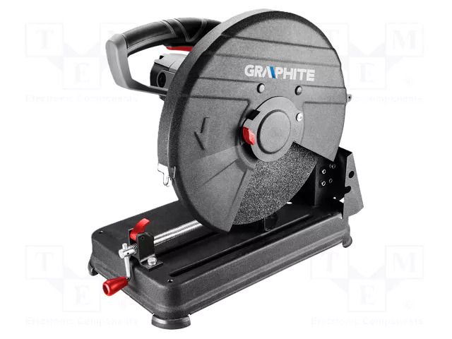 Disc cutter; 2.6MW; 230VAC; 3800rpm; 355mm GRAPHITE 59G873