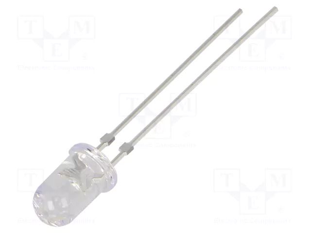 LED; green; 5mm; 30°; Front: convex; 2.9÷3.4VDC; No.of term: 2 OPTOSUPPLY OSG5GP5A31C