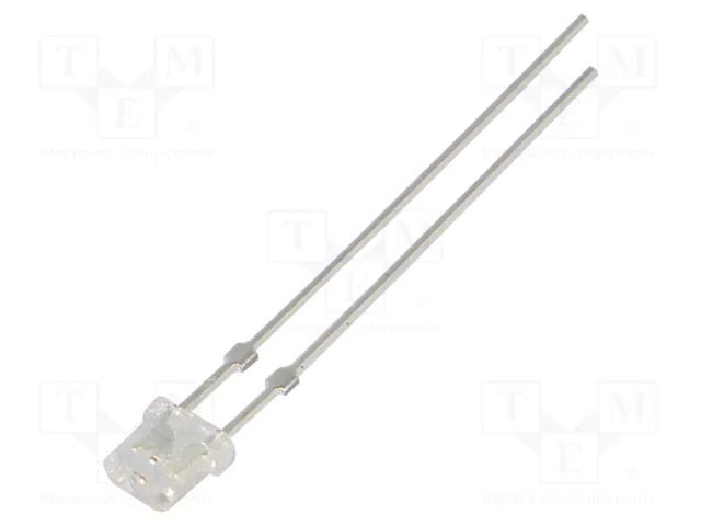 LED; orange; rectangular; 4.7x2mm; 750÷1000mcd; 115°; Front: flat OPTOSUPPLY OSO5PA69B1C