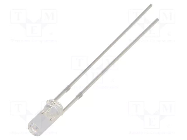 LED; red; 3mm; 750÷1120mcd; 50°; Front: flat; 2.1÷2.6VDC; -30÷85°C OPTOSUPPLY OSRRP23N51A