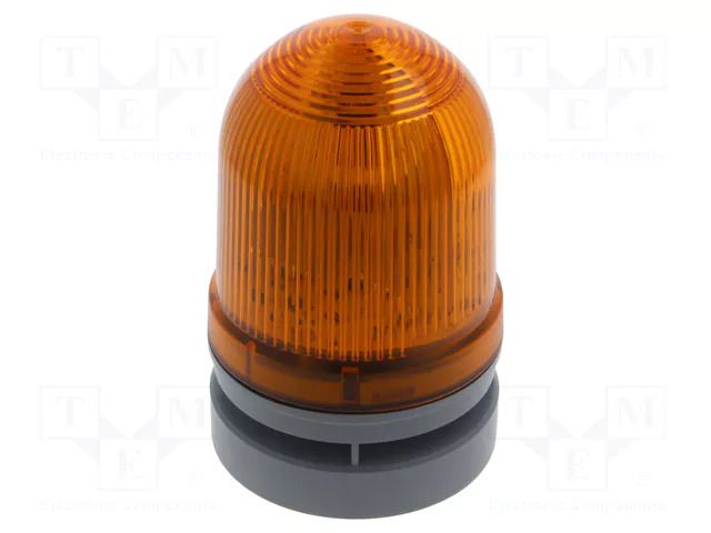 Signaller: lighting-sound; 115÷230VAC; orange; IP66; Ø85x130mm WERMA WER-46131060