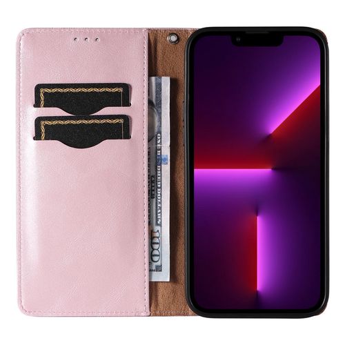 Magnet Strap Case Case For Samsung Galaxy S23 Flip Wallet Mini Lanyard Stand Pink, Hurtel 5907769351648 5907769351648