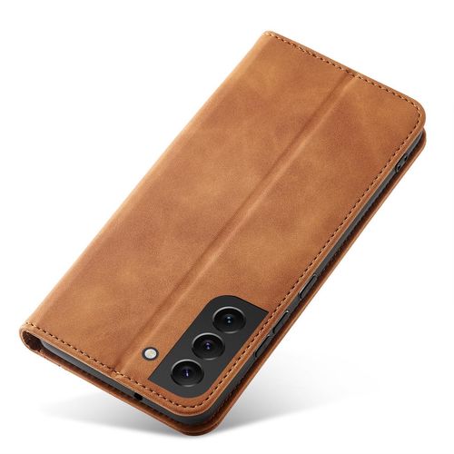 Magnet Fancy Case for Samsung Galaxy S23+ flip cover wallet stand brown, Hurtel 5907769351792 5907769351792
