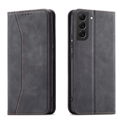 Magnet Fancy Case for Samsung Galaxy S23 Ultra flip cover wallet stand black, Hurtel 5907769351808 5907769351808
