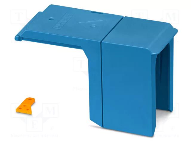 Cover; L: 74mm; W: 49mm; H: 125.95mm; Body: blue PHOENIX CONTACT HC-RBO12BU