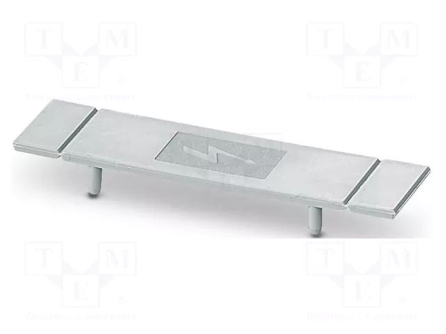 Cover; L: 6.5mm; W: 16mm; H: 70mm; Body: grey PHOENIX CONTACT HVM6/1-AP