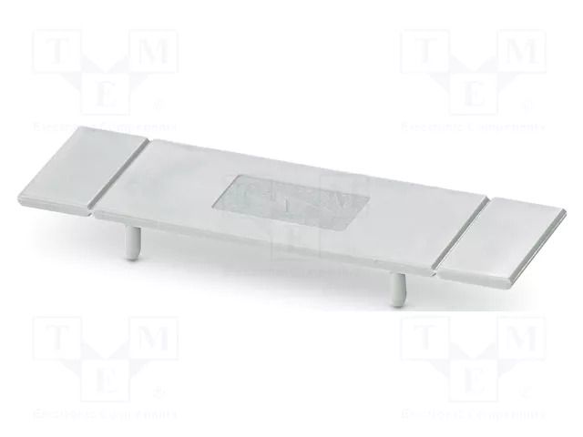 Cover; L: 6.5mm; W: 21mm; H: 75mm; Body: grey PHOENIX CONTACT HVM8/1-AP