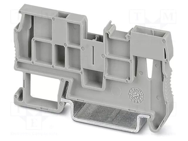 End/partition plate; PA; L: 35.3mm; W: 5.2mm; H: 60.5mm; Body: grey PHOENIX CONTACT ST2.5-TWIN/1P-FS