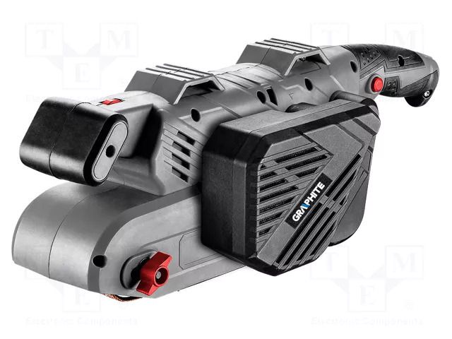 Belt sander; electric; 900W; 230VAC; 75x533mm; 400m/min GRAPHITE 59G395