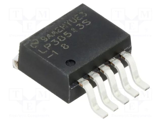 IC: voltage regulator; LDO,fixed; 1.8V; 3A; TO263-5; SMD; tube; ±2% TEXAS INSTRUMENTS LP38513S-1.8/NOPB