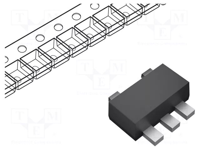 Diode: TVS array; unidirectional; SOT553; Ch: 2; reel,tape ONSEMI NUP2114UPXV5T1G