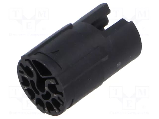 Connector: M17; female; contact insert; M17; PIN: 8; crimped HARTING 21175020000