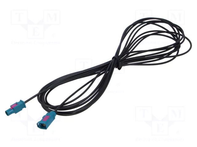 Cable; 5m; Fakra male,Fakra female; Car brand: universal MTA 7582279