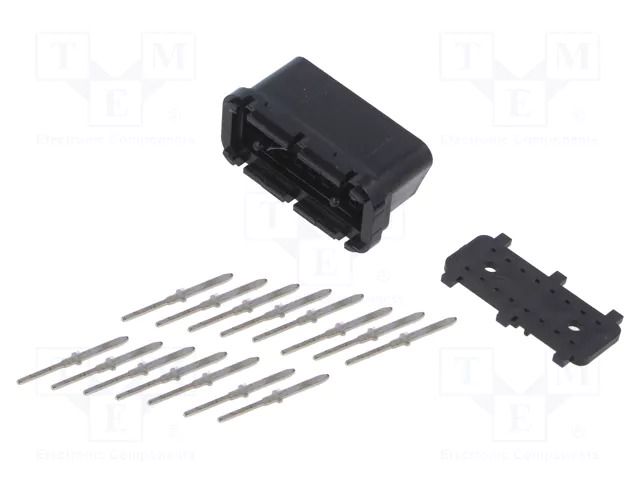 Diagnostic connector OBD II; Body: black; male; 24VDC KRADEX ZOBDCAPPLUG24VABS