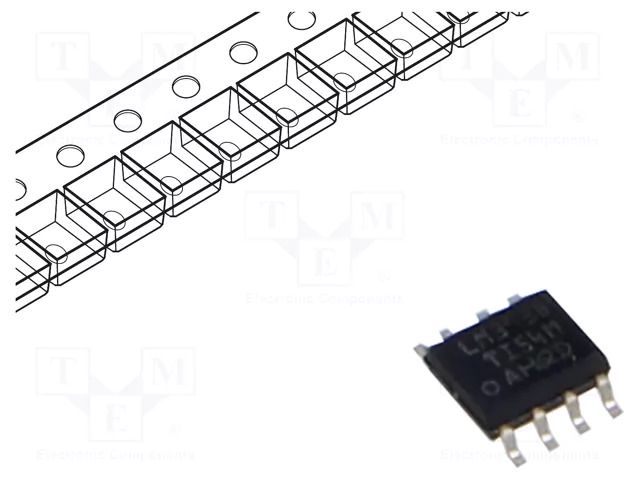 IC: comparator; universal; Cmp: 2; 2÷30V; SMT; SO8; reel,tape; 150nA TEXAS INSTRUMENTS LM393BIDR