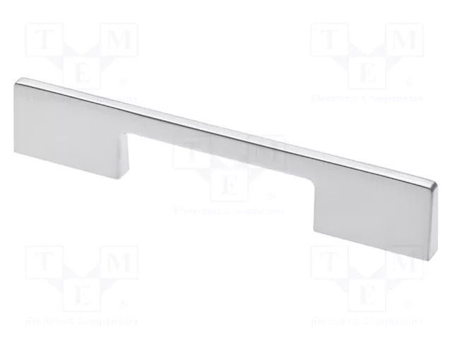 Holder; ZnAL; aluminium; H: 24mm; L: 128mm; W: 7mm; Holes pitch: 96mm GTV Poland GTV-UZ-TH096128-05