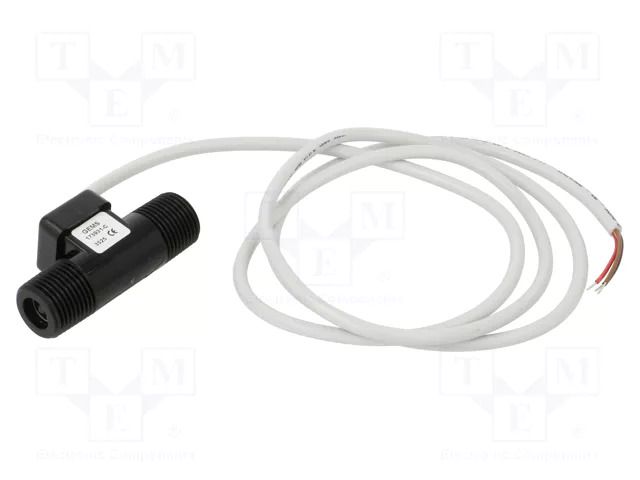 Sensor: flow; 5÷24VDC; 0,5÷5l/min; OUT: NPN; -20÷100°C; 0.9m; FT-110 GEMS SENSORS 173931-C