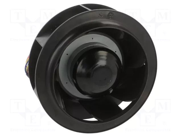 Fan: EC; radial; 230VAC; Ø175x94.5mm; 660m3/h; 74dBA; ball; 3650rpm AFL MOTORS EUROPE B3P175-EC072-100