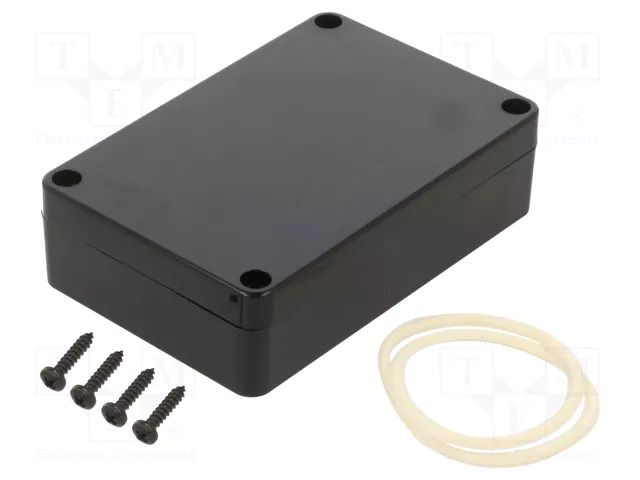 Enclosure: multipurpose; X: 60mm; Y: 90mm; Z: 25mm; ABS; black; IP65 MASZCZYK KM-378BK