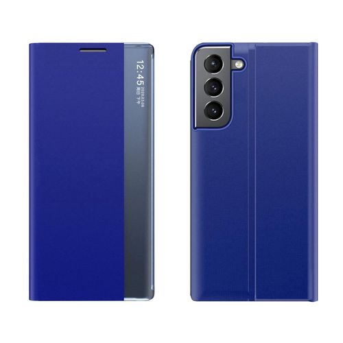 New Sleep Case for Samsung Galaxy A14 cover with flip stand blue, Hurtel 5907769350863 5907769350863