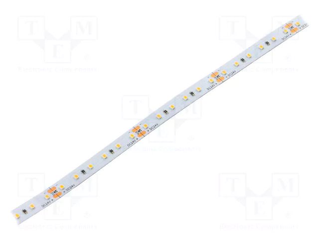 LED tape; white warm; 2216; LED/m: 120; 8mm; white PCB; IP20; 120° KGP ELECTRONICS FS096243000R520
