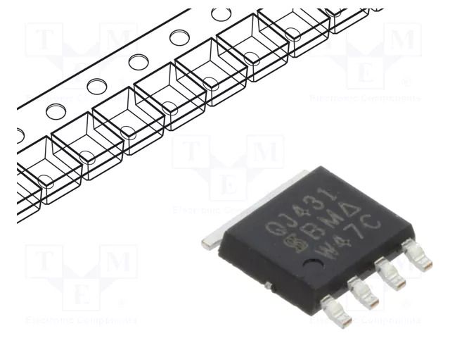 Transistor: P-MOSFET; unipolar; -200V; -12A; Idm: -40A; 27W VISHAY SQJ431EP-T1-GE3