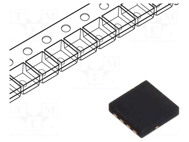 Transistor: N/P-MOSFET; TrenchFET®; unipolar; 12/-12V; 4.5/-4.5A VISHAY SIA517DJ-T1-GE3