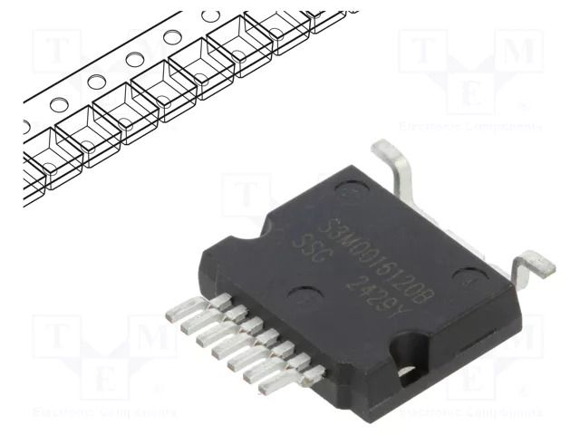 Transistor: N-MOSFET; SiC; unipolar; 1.2kV; 75A; Idm: 250A; 576W SMC DIODE SOLUTIONS S3M0016120B-SMC